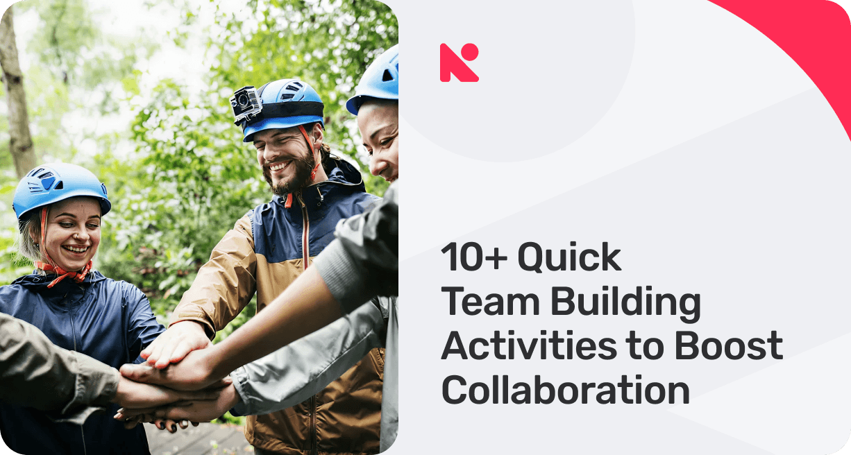 10+ Quick Team Building Activities to Boost Collaboration banner image