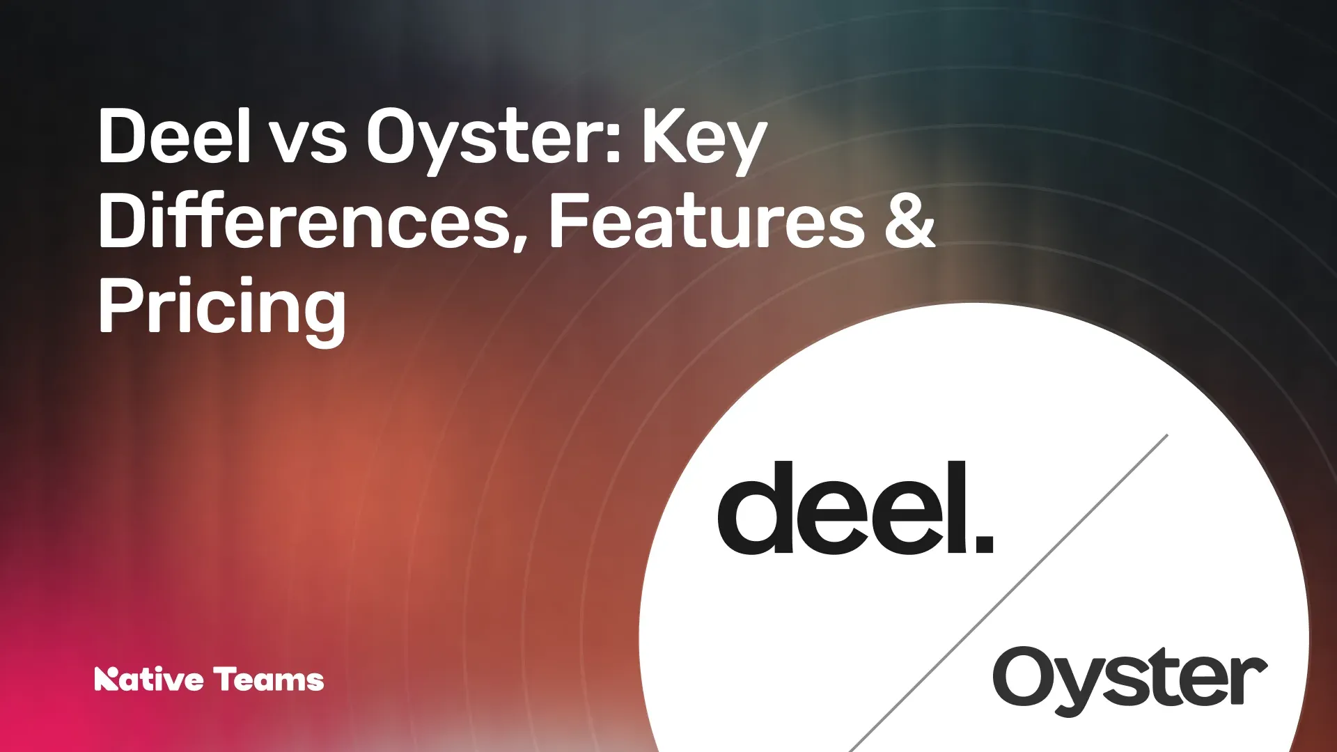 Deel vs Oyster: Key Differences, Features & Pricing 2026