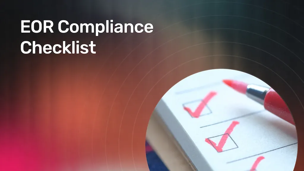 EOR Compliance Checklist banner