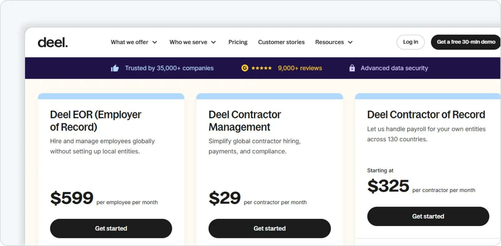 deel-pricing