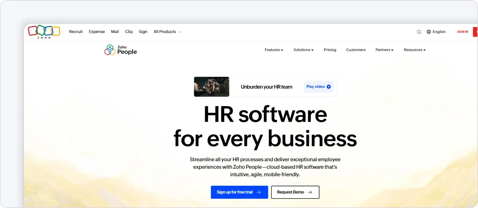 zoho-homepage