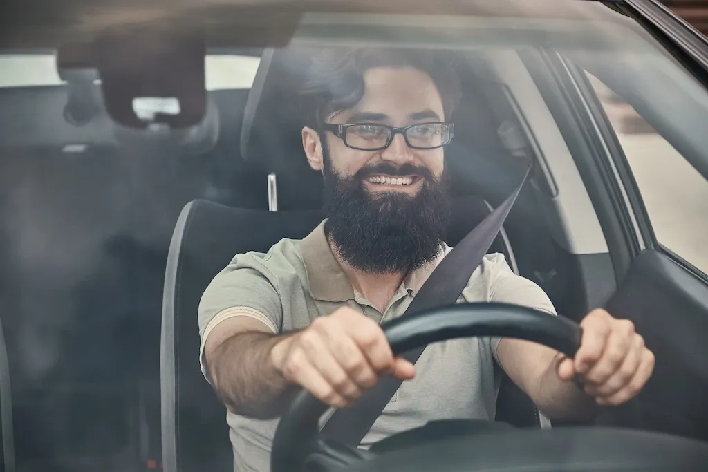 A happy driver