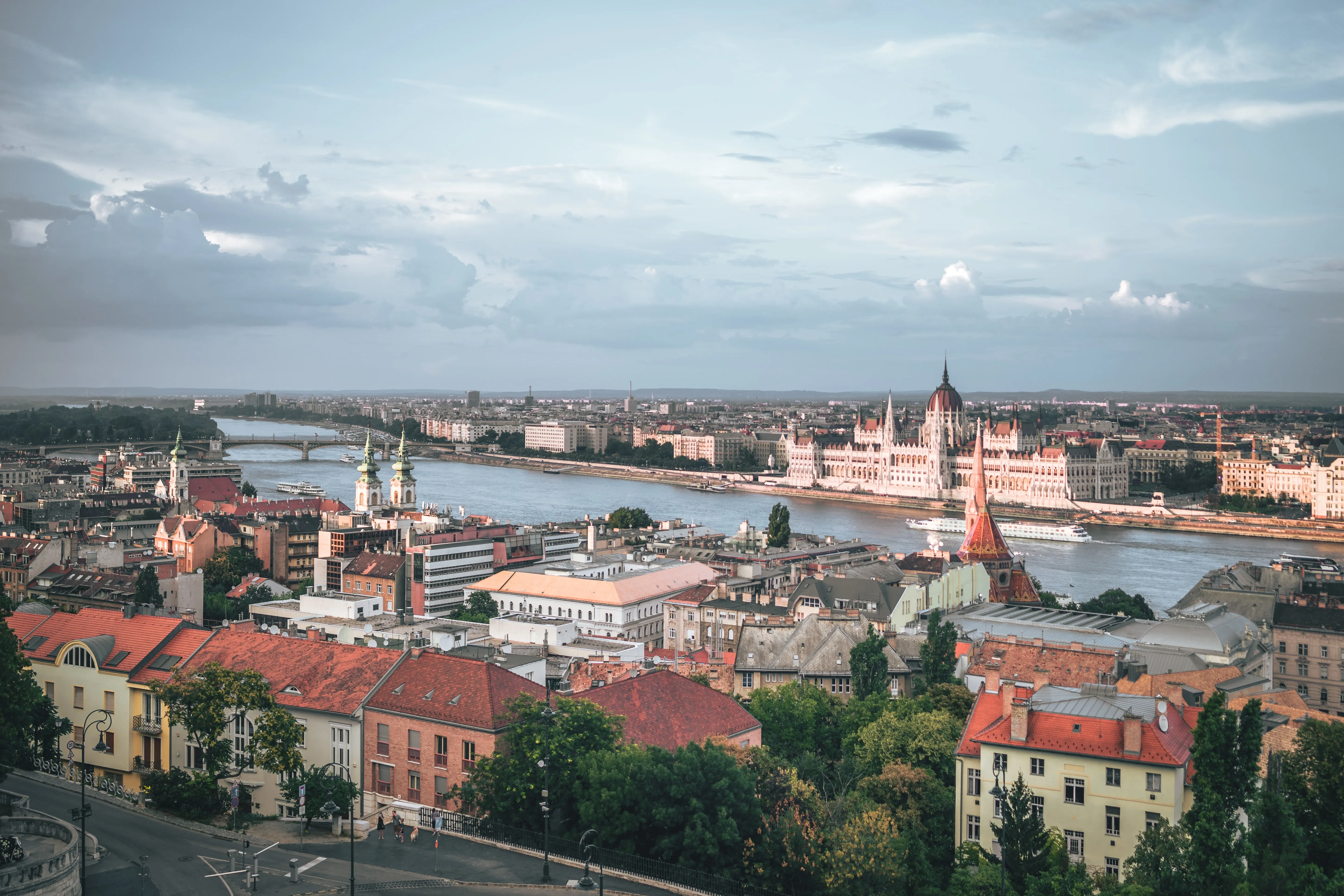  The beautiful view and architecture of Budapest