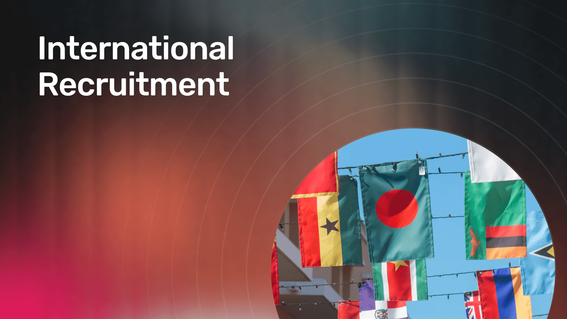 International Recruitment banner