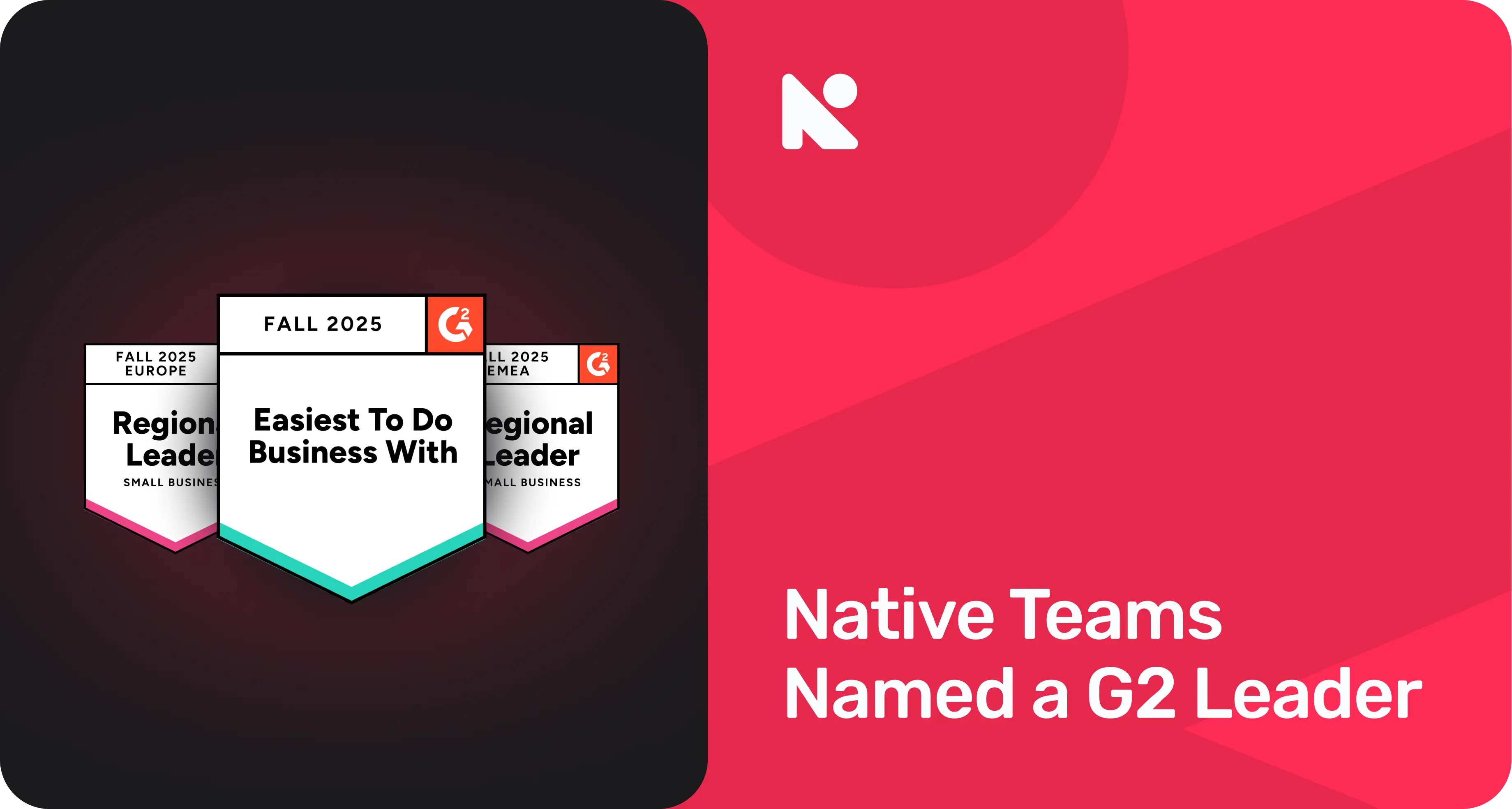 Native Teams Named a G2 Leader.webp