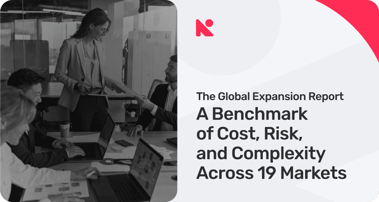 he Global Expansion Report - A Benchmark of Cost, Risk, and Complexity Across 19 Markets banner image